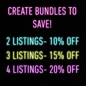 CREATE BUNDLES TO SAVE